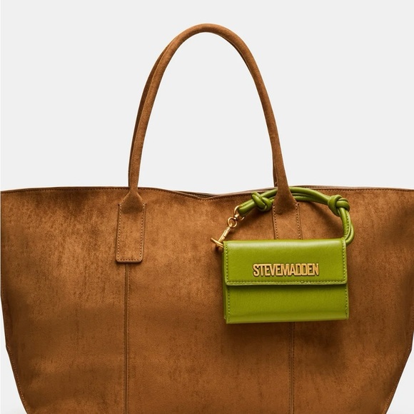 Steve Madden Brown Suede Bag - Picture 3 of 16